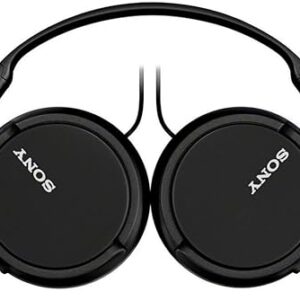 Sony ZX Series Wired On-Ear Headphones, Black MDR-ZX110